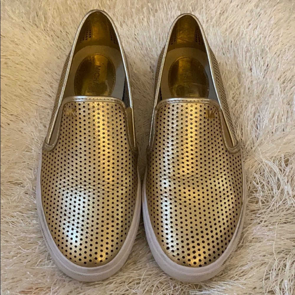 Michael Kors Loafers Gold 7.5